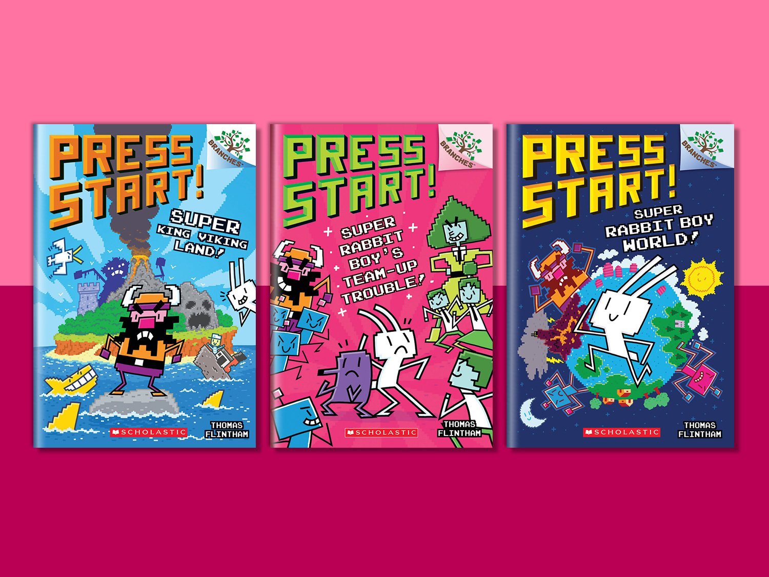 all-the-books-in-the-press-start-branches-series-scholastic