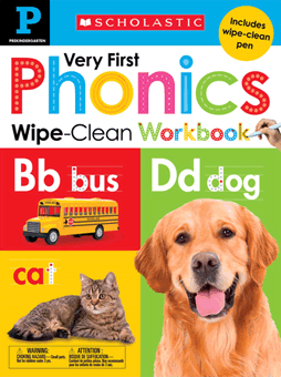 Scholastic Early Learners: Wipe Clean Workbooks - Pre-K: Very First