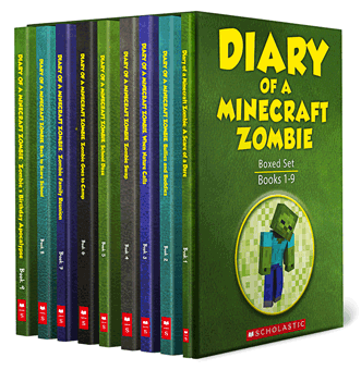 Diary of a Minecraft Zombie Boxed Set Books 1-9 by Zack
