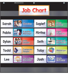 Scholastic Black Pocket Chart