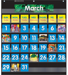 Pocket Chart Calendar Inserts
