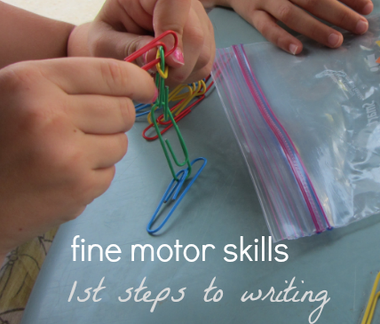 First Steps to Writing: Build Fine Motor Skills