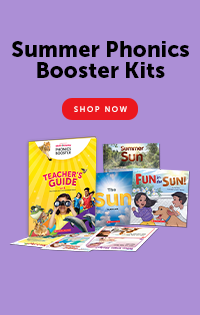 Summer Phonics Booster Kits. Shop Now.