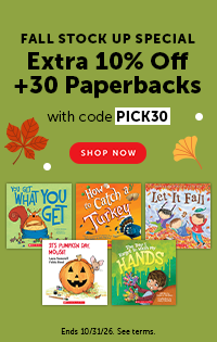 Fall stock up special. Extra 10% 30+ paperbacks with code PICK30. Ends 10/31. Shop now.