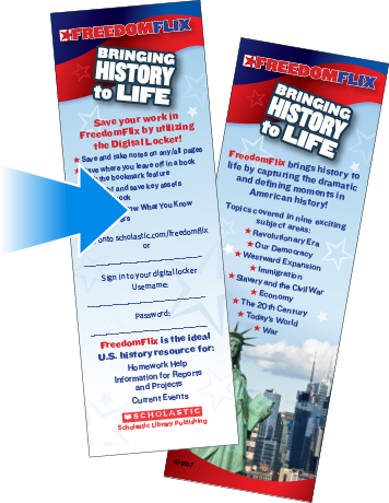 Customize and print your own BookFlix bookmark
