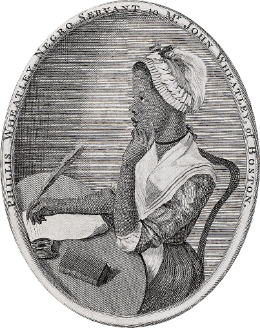 the only known portrait of Phillis Wheatley
