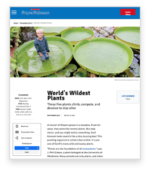 Super Science article