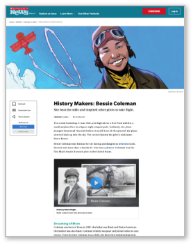 article about Bessie Coleman