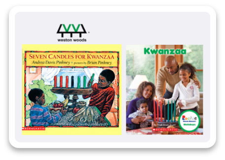Seven Candles for Kwanzaa and Kwanzaa