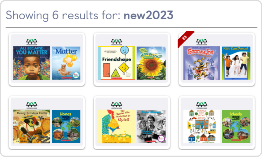 6 results for new2023 in BookFlix