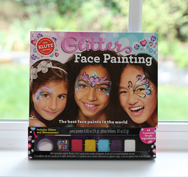 Try It at Home Glitter Face Painting