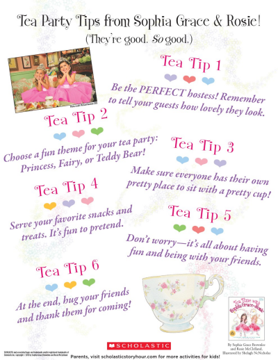 Tea party rosie/s Rosie's Tea