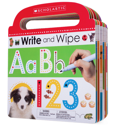 Scholastic Early Learners&#58; Write and Wipe ABC 123