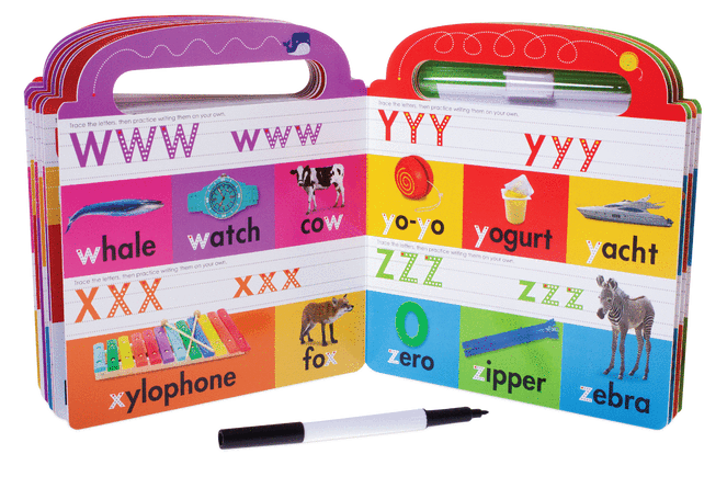 Scholastic Early Learners&#58; Write and Wipe ABC 123