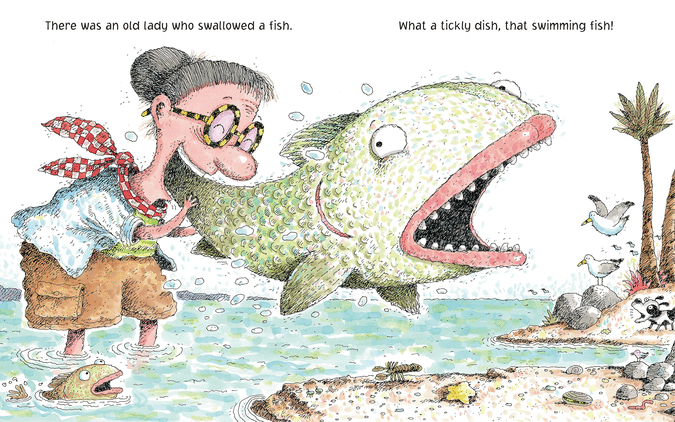 There Was an Old Lady Who Swallowed a Shell! There Was an Old Lady Who Swallowed a Shell!