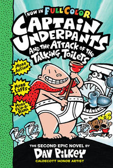 Captain Underpants and the Attack of the Talking Toilets Color Edition Captain Underpants 2