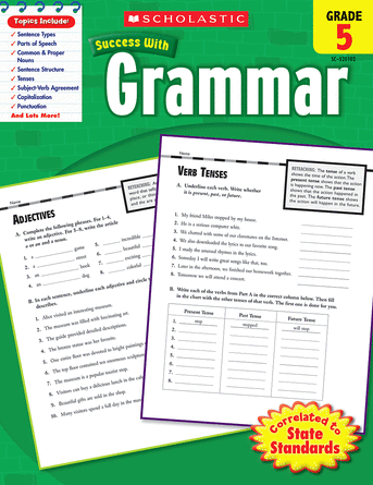 Scholastic Success With Grammar: Grade 5 Scholastic Success With Grammar: Grade 5