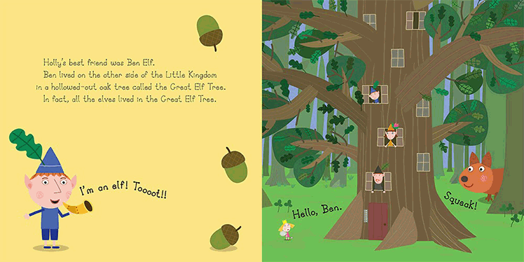 ben & holly elf tree
