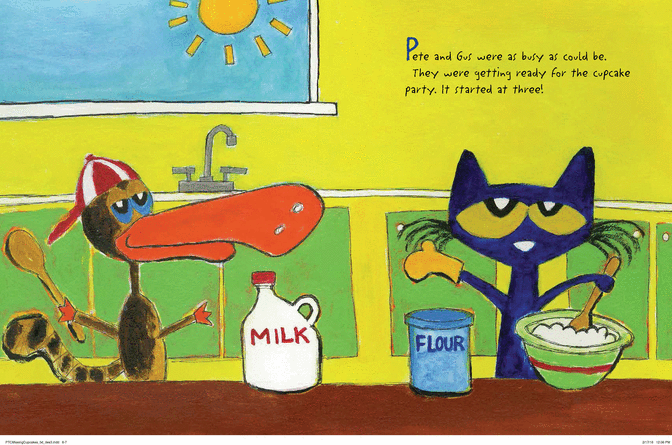 Pete The Cat Missing Cupcakes