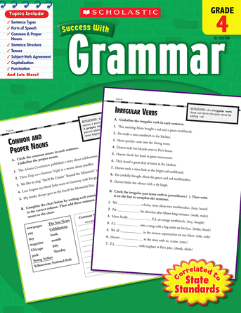 Scholastic Success With Grammar: Grade 4 Scholastic Success With Grammar: Grade 4