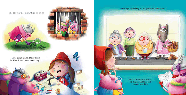 The Three Little Superpigs The Three Little Superpigs