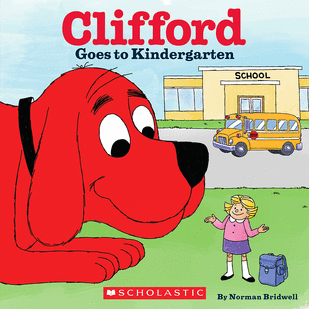 Clifford Goes to Kindergarten by Norman Bridwell - Paperback Book - The