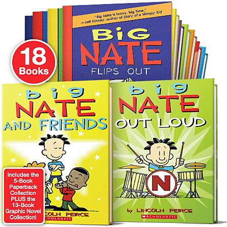Big Nate Mega Collection By Lincoln Peirce Paperback Book Collection The Parent Store
