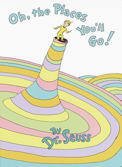 Oh, the Places You'll Go! by Dr. Seuss - Picture Book - The Parent Store