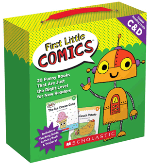 First Little Comics Parent Pack: Levels C & D