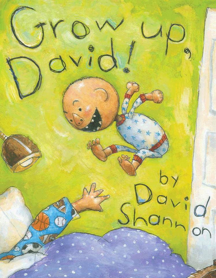 Grow Up, David! by David Shannon Hardcover Book The Parent Store