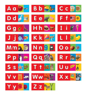 Alphabet Chart Upper And Lower Case