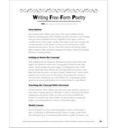 free form writing
Writing Free-Form Poetry: Leveled Graphic Organizers by free form writing
Writing Free-Form Poetry: Leveled Graphic Organizers by