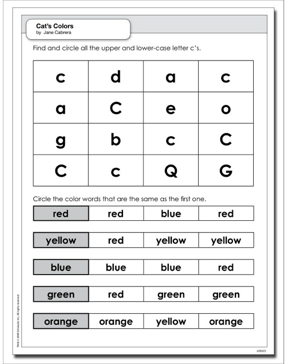 Cat's Colors by Jane Cabrera