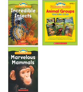 Science Vocabulary Readers: Animal Groups