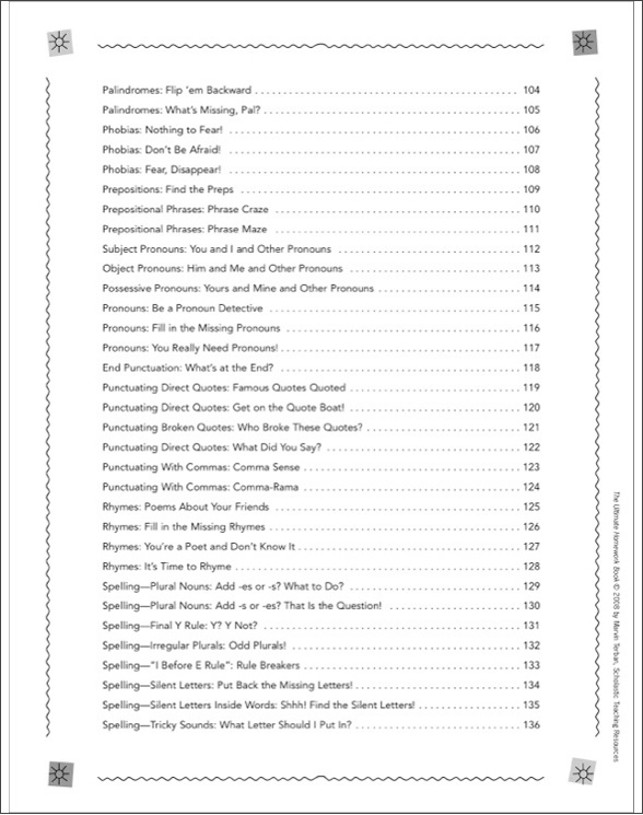 the ultimate homework book pdf