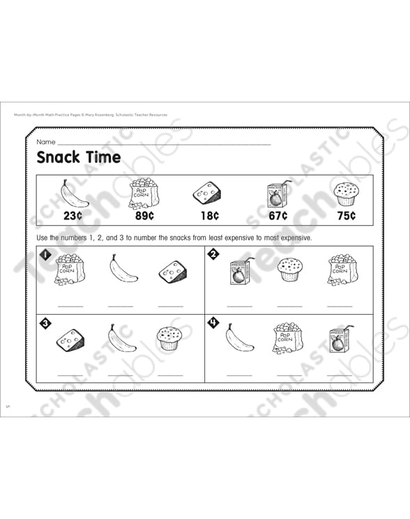 Money Grade 2 Differentiation Pack by