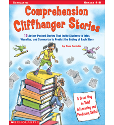 Comprehension Cliffhanger Stories by Tom Conklin