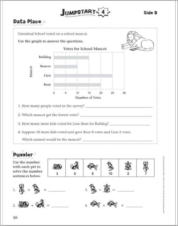 Morning Jumpstarts: Math: Grade 4 by Martin Lee;Marcia Miller