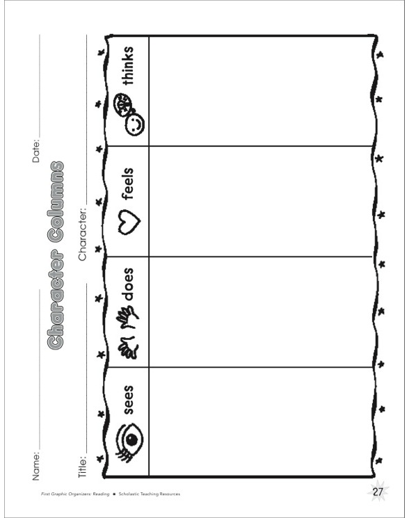 Nonfiction Graphic Organizer A86