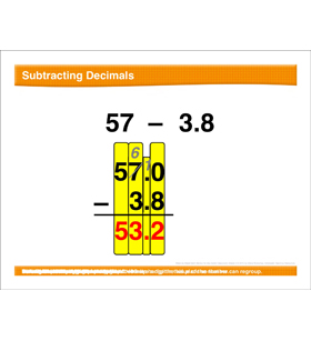 Math Review: Subtract Decimals, Volume, Multiply Larger Numbers, Measurement Units Math Review: Subtract Decimals, Volume, Multiply Larger Numbers, Measurement Units