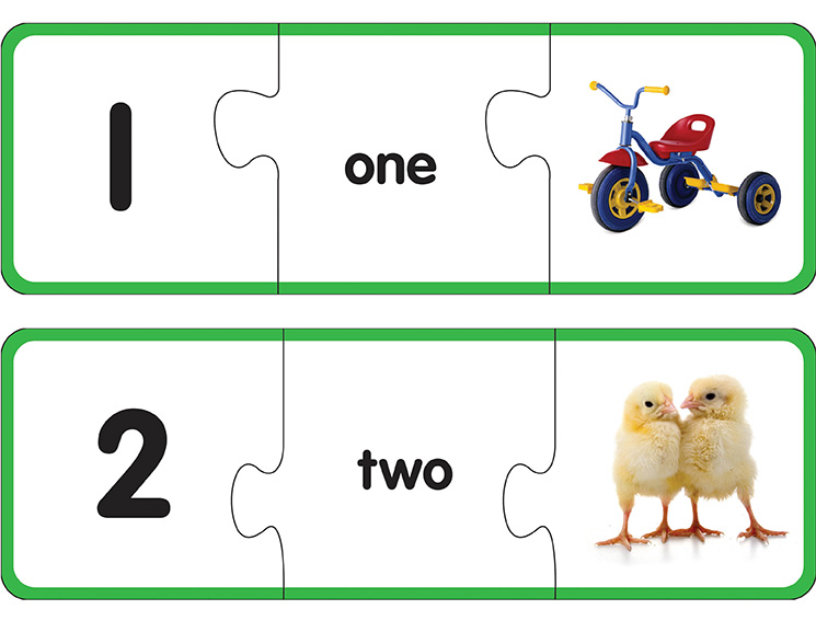 First Learning Puzzles: Numbers by