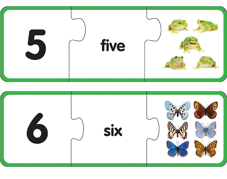 First Learning Puzzles: Numbers by