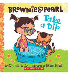 Brownie and Pearl Take a Dip Brownie and Pearl Take a Dip