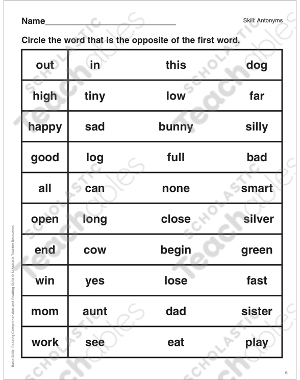 antonyms-grade-2-differentiation-pack-by