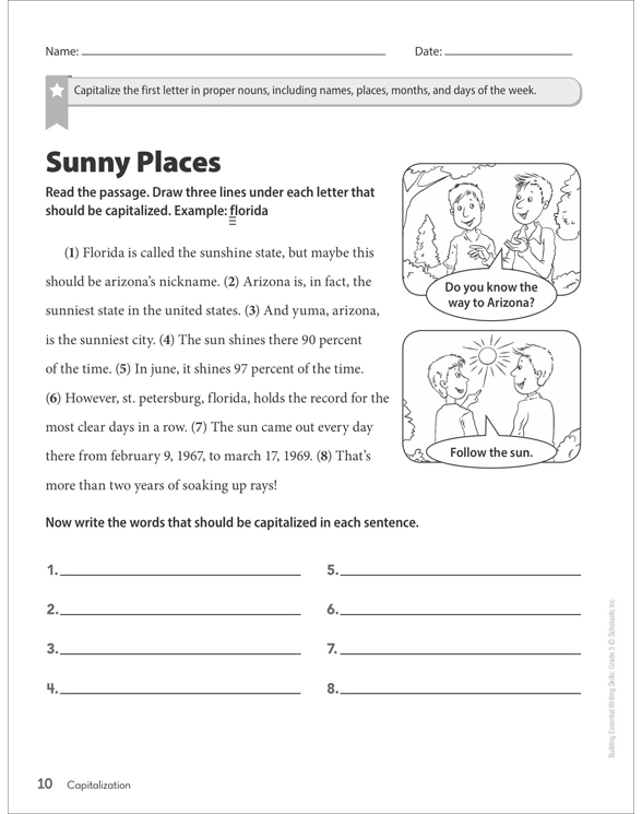 Paragraph writing topics for grade 3 image