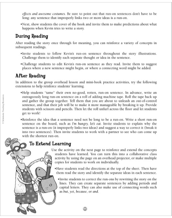 The No-Good, Rotten, Run-on Sentence (Sentence Structure): Grammar ...