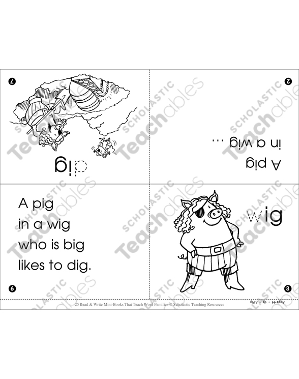 Word Family MiniBook ig MiniBook by