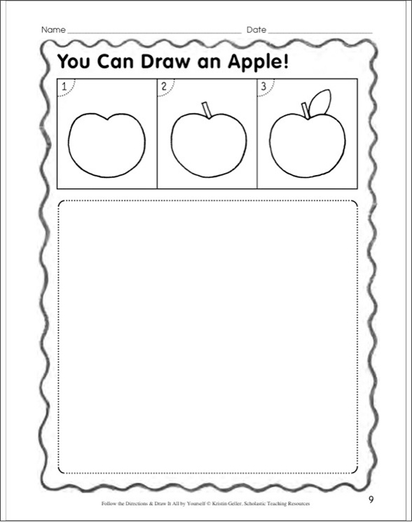 Follow the Directions & Draw It All by Yourself! by Kristin Geller