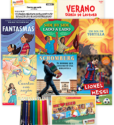 My Books Summer Spanish Grade 5 Fiction-Nonfiction Pack by