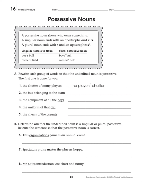 Great Grammar Practice: Grade 3 by Linda Ward Beech